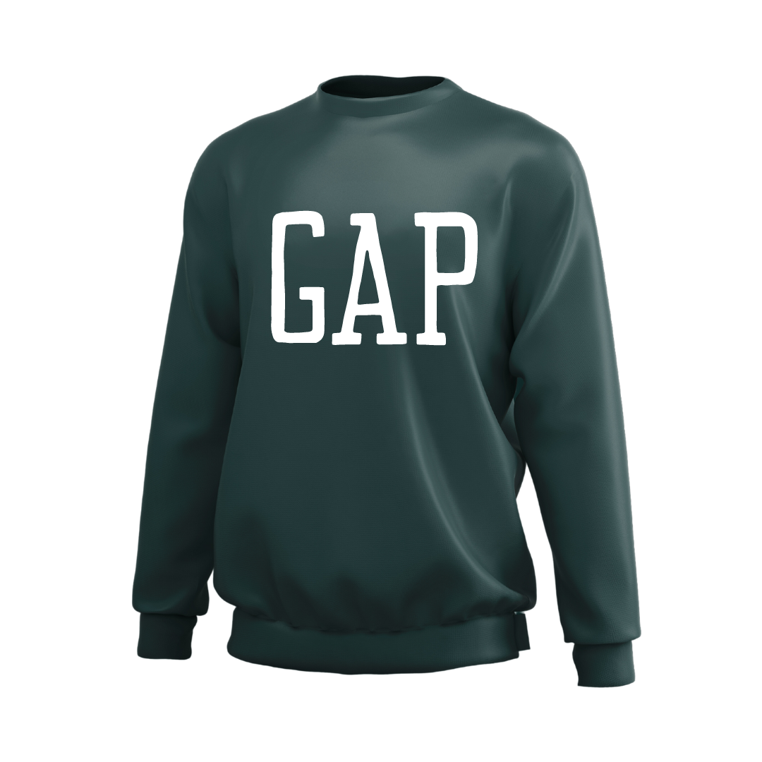 GAP Sweat Shirt Bottle Green