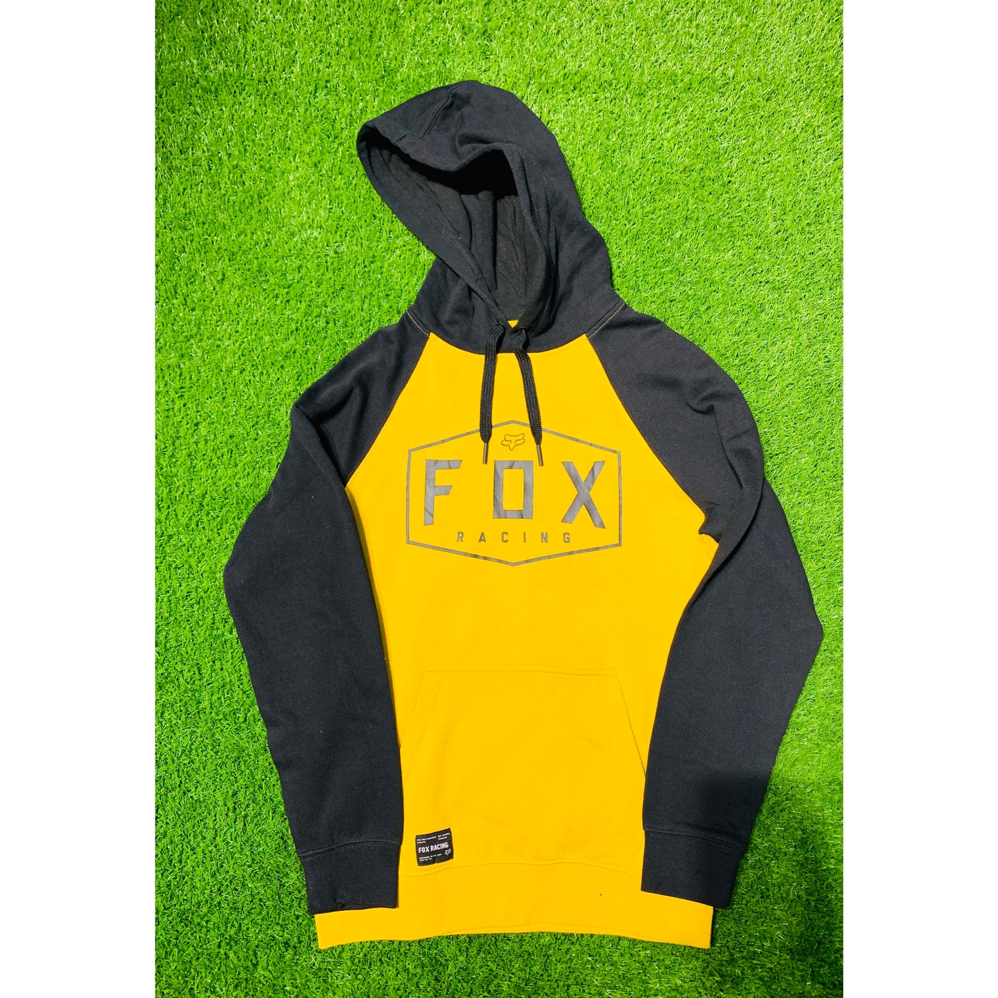 Fox Unisex Hoddie Yellow Black