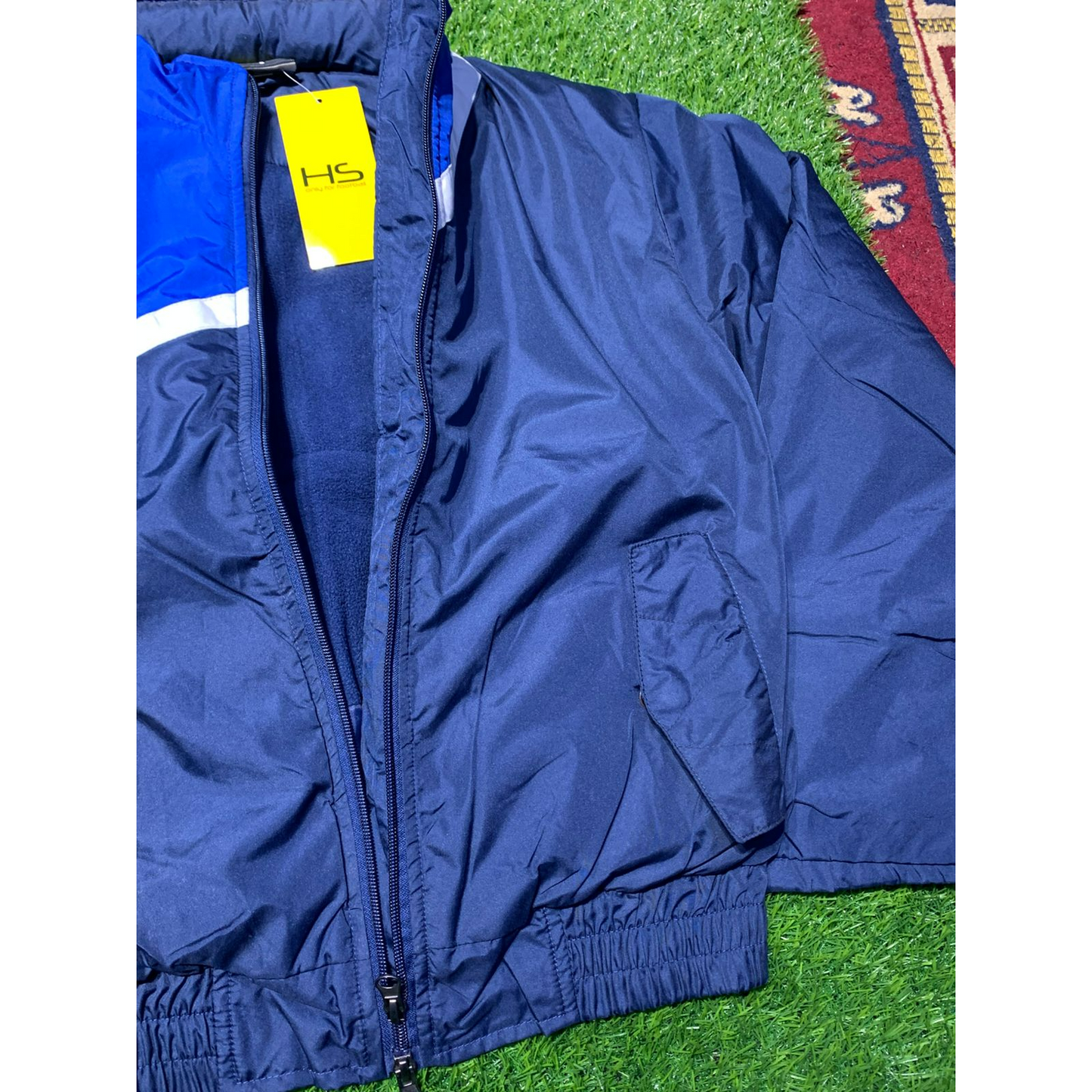 HS Parachute Fleece Jacket Blue