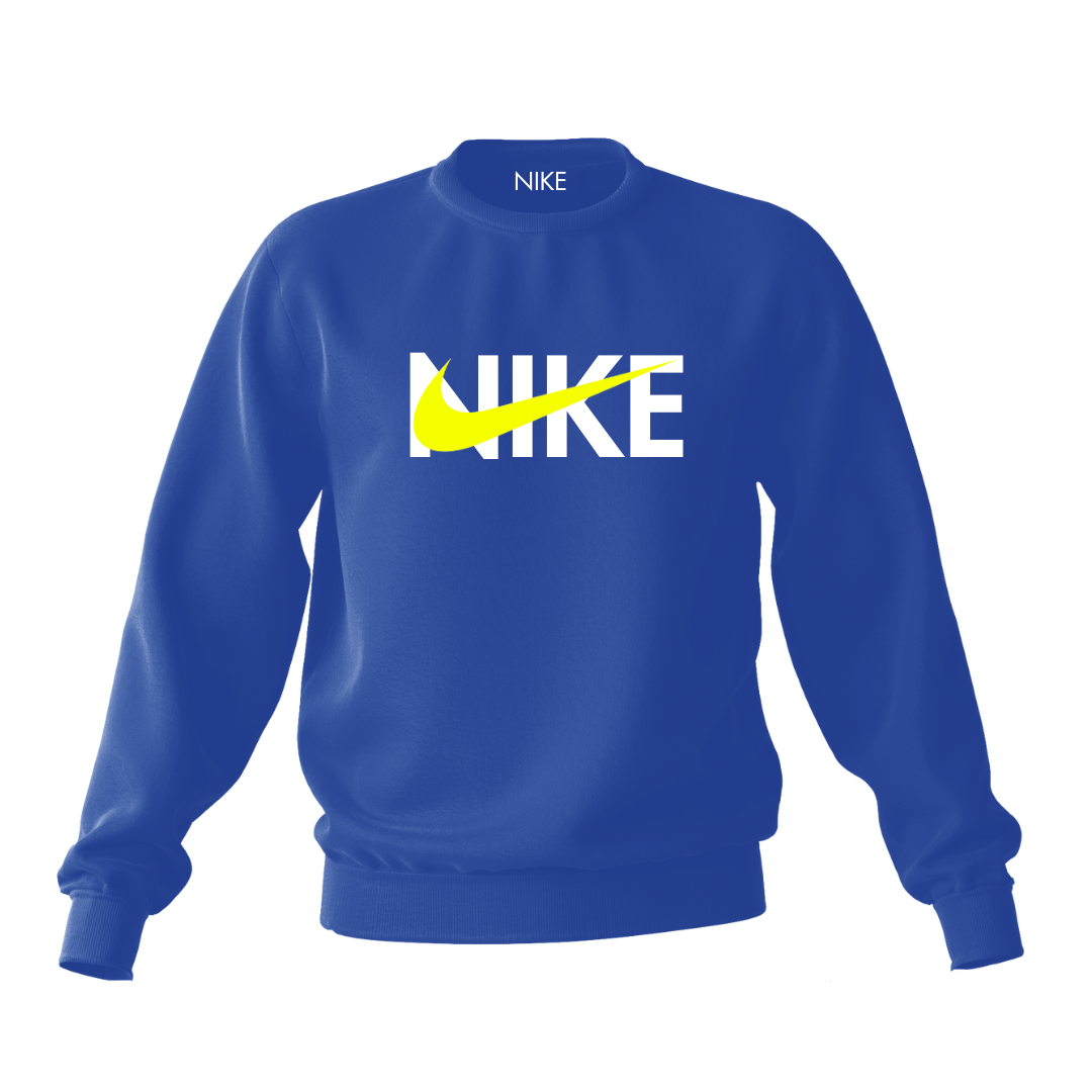 NIKE Sweat Shirt Blue