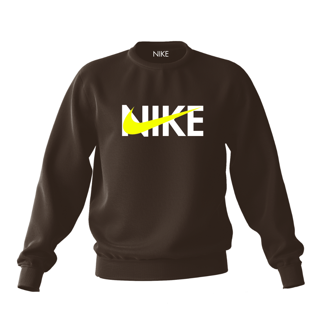 NIKE Sweat Shirt Brown