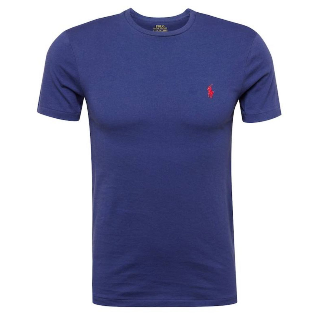 POLO Round Neck Tee Blue