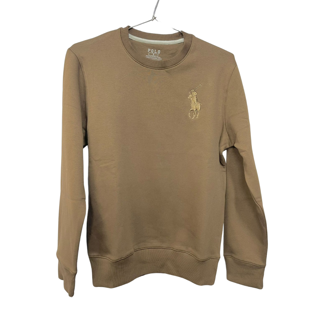 POLO Fleece Sweat Shirt Brown