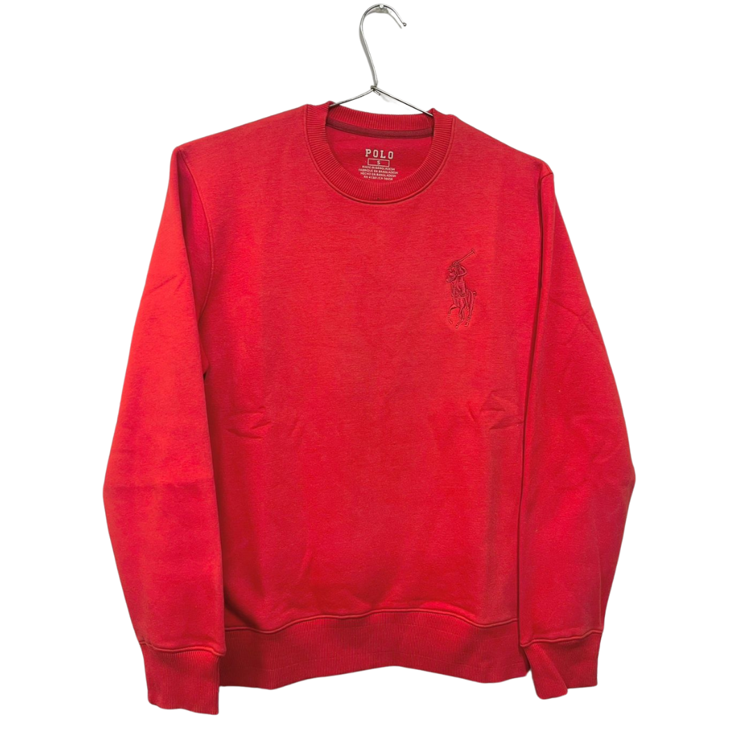 POLO Fleece Sweat Shirt Red