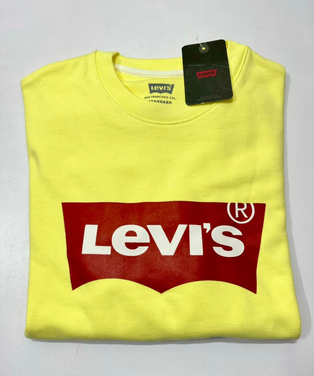 Levis Sweatshirt Yellow